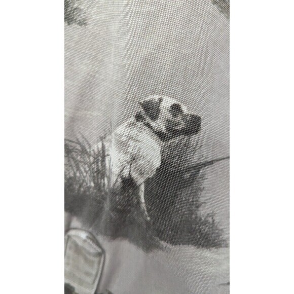 Columbia Green River Lodge Retriever Dogs Hunting Long sleeve shirt Size .M - Picture 2 of 12